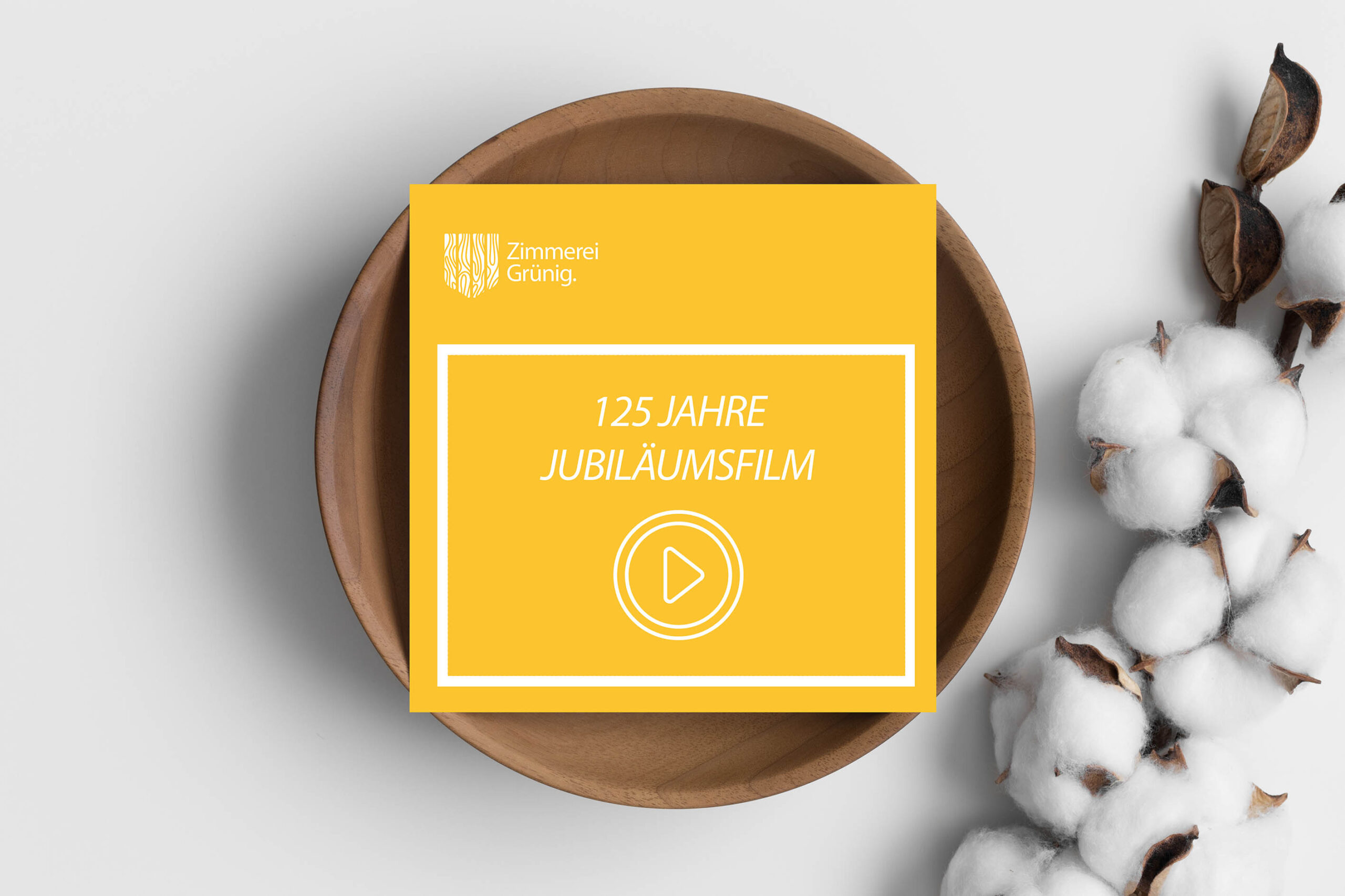 Der Jubiläumsfilm wird in einem haptischen Give-Away verpackt